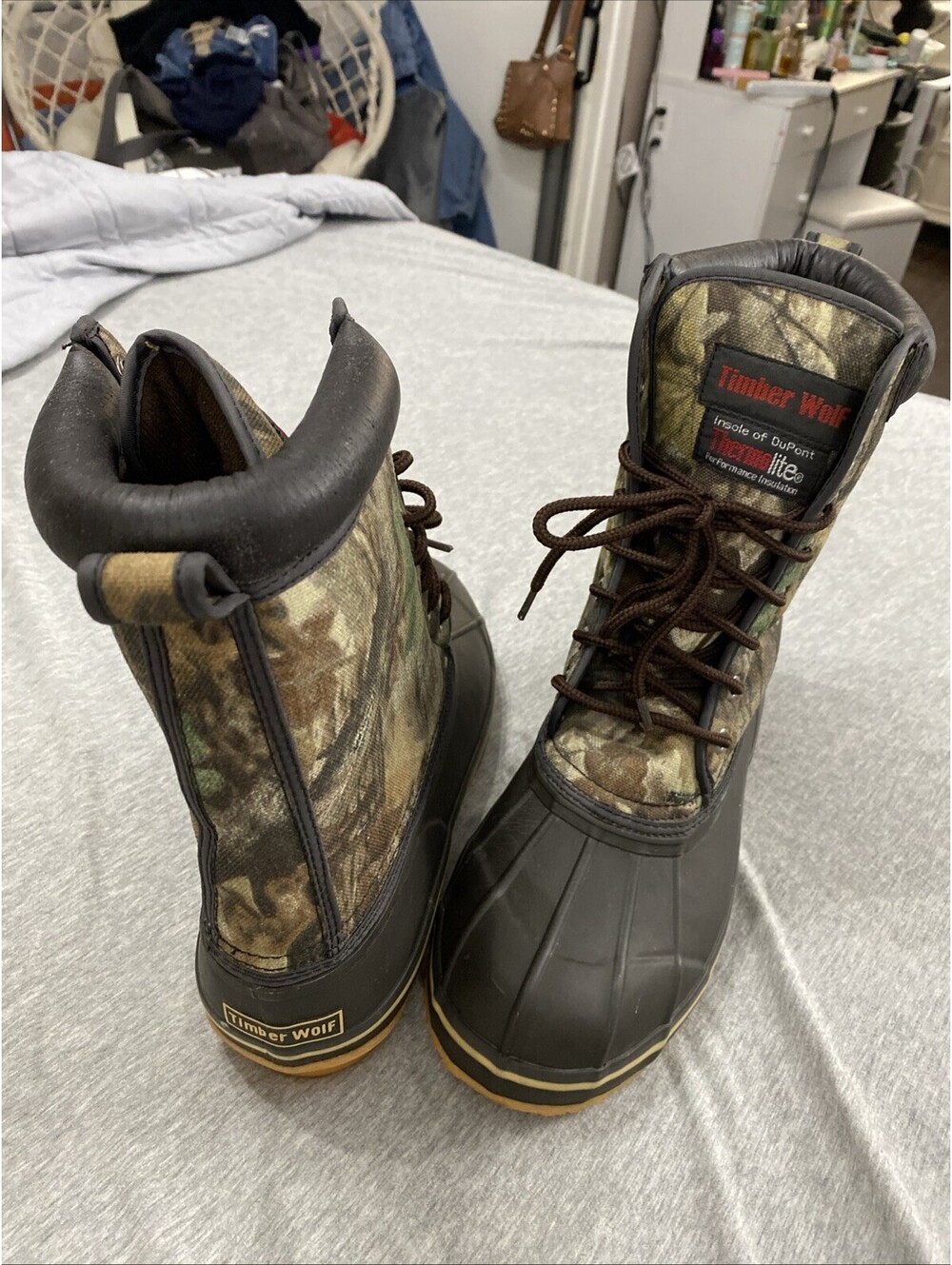 Red Head Unused Boots Mens 10 Camo Lace Up & Waterproof Thinsulate Hunting Excel